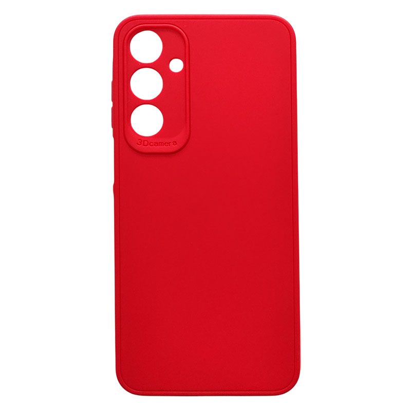 Funda roja para Samsung Galaxy A16 de silicona