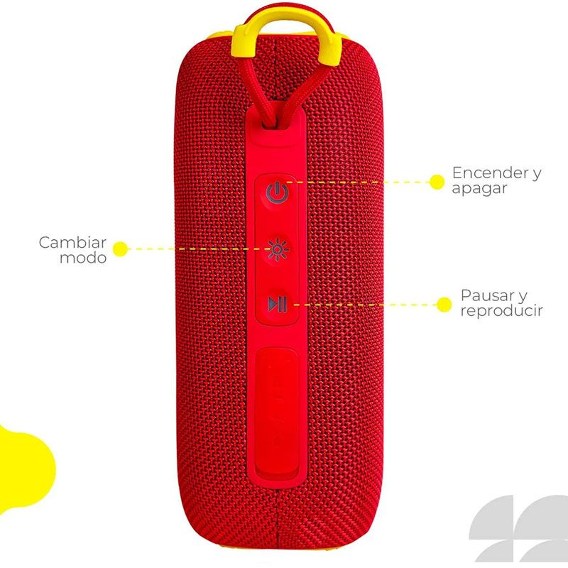 Altavoz Bluetooth TG654 TWS con Asa