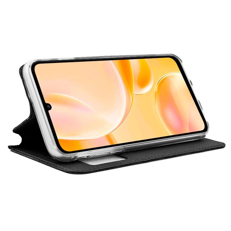 Funda con tapa para ZTE Blade A35 / A55 Negro