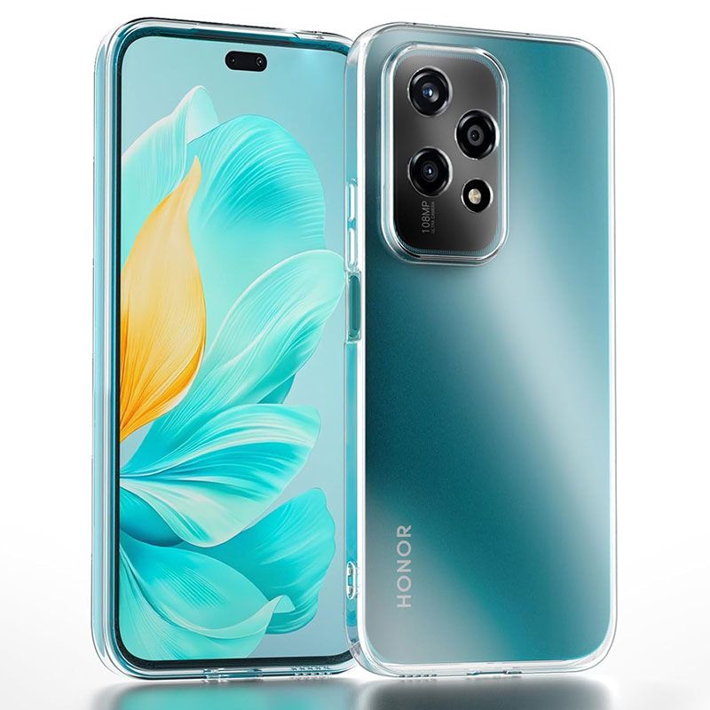 Funda transparente para Honor 200 Lite de silicona