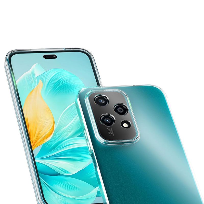 Funda transparente para Honor 200 Lite de silicona