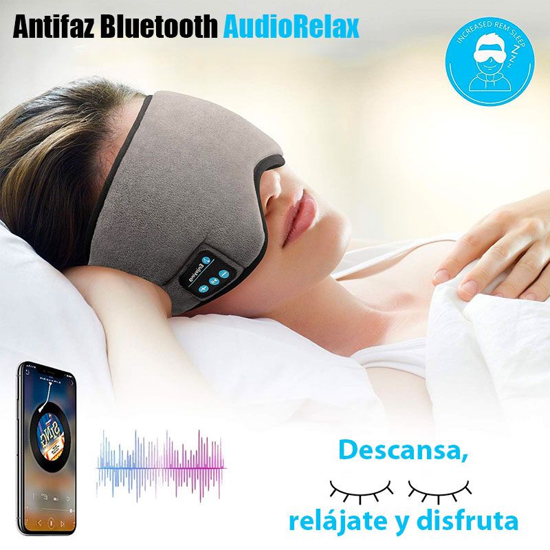 Antifaz Bluetooth con auriculares integrados HR-01