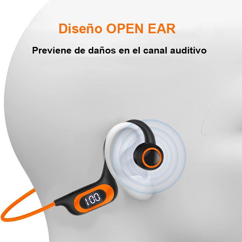 Auriculares Inalámbricos de Conducción Ósea AKZ G3