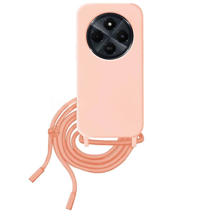 Funda Colgante para Xiaomi Redmi 14C Rosa