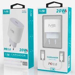 Cargador Usb C de Carga rápida PD 20W + Cable USB C a Lightning