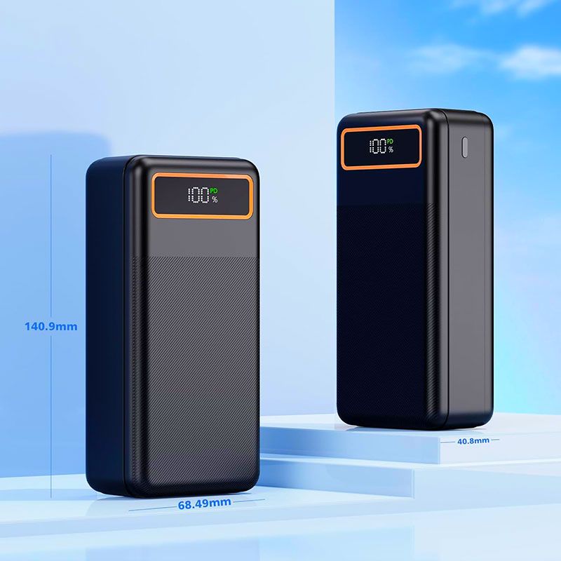 Bateria Externa de 30000 mAh con Carga Rápida 22.5W y 3A