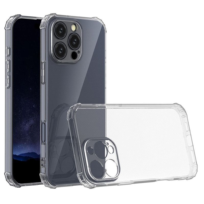 Funda con esquinas reforzadas para iPhone 16 Pro Max