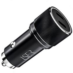 Cargador de Coche 50W con Doble Puerto Tipo C SA0071
