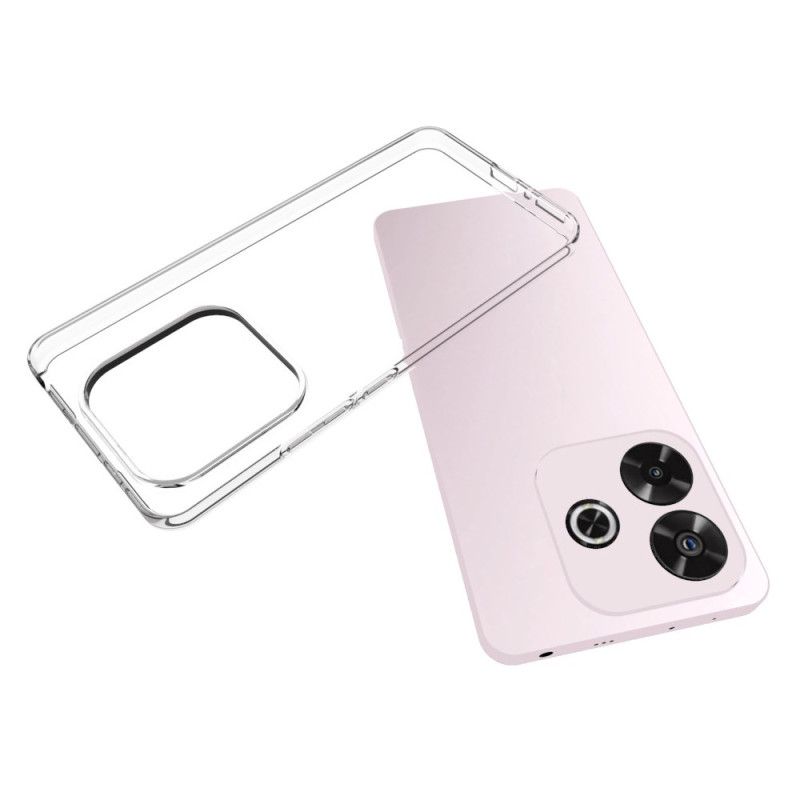 Funda transparente de silicona para Xiaomi Redmi Note 14 5G