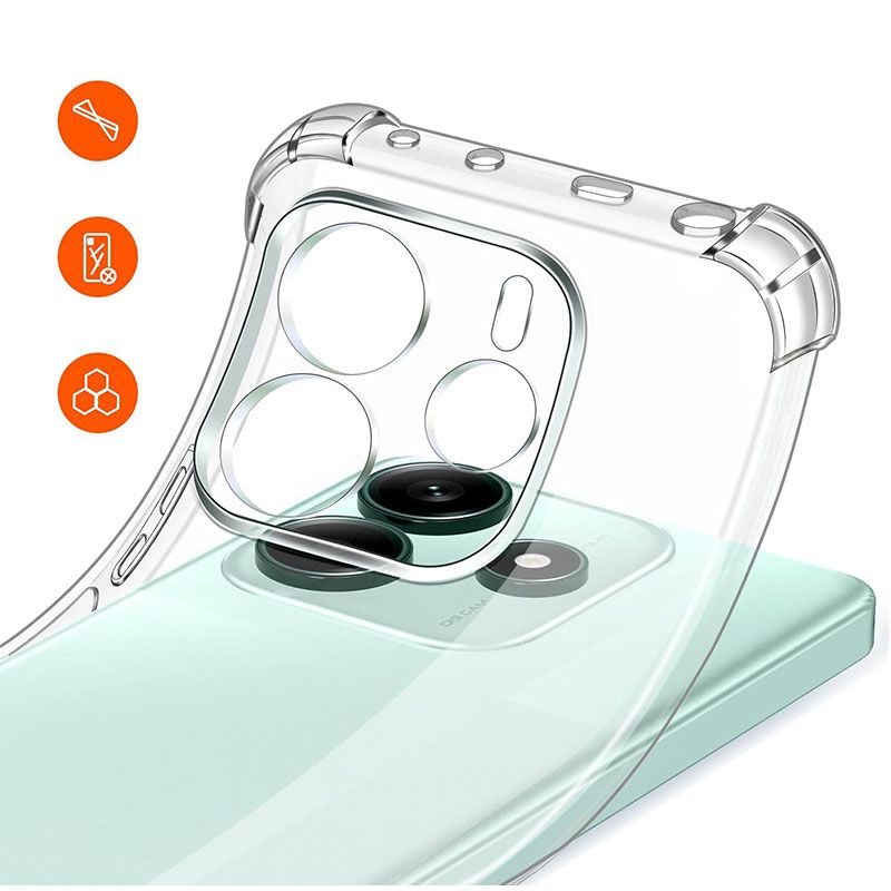 Funda con esquinas reforzadas para Xiaomi Redmi Note 14 5G