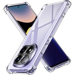 Funda con esquinas reforzadas para Xiaomi Redmi Note 14 Pro+ 5G