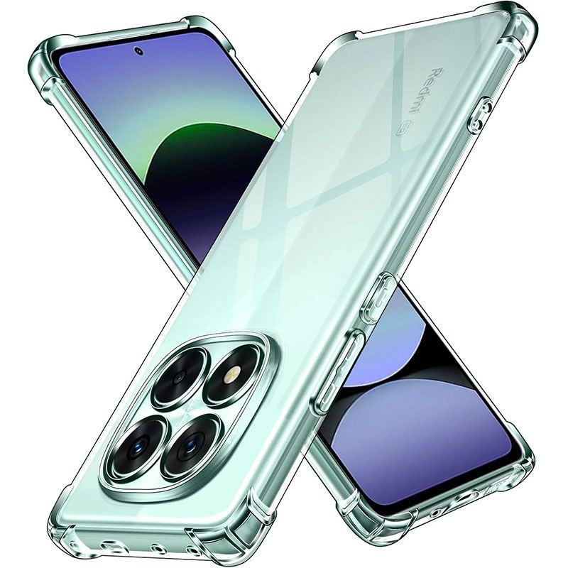 Funda con esquinas reforzadas para Xiaomi Redmi Note 14 Pro 5G