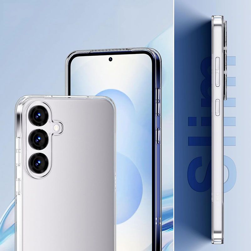 Funda transparente para Samsung Galaxy S24 Plus / S25 Plus