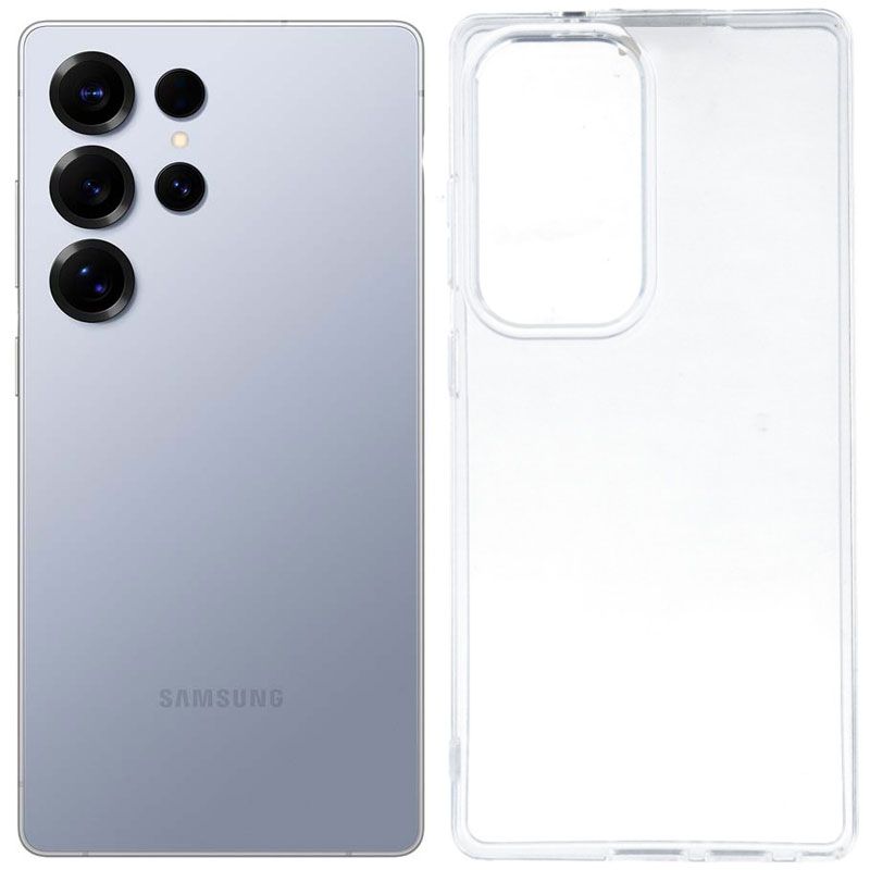 Funda transparente para Samsung Galaxy S25 Ultra