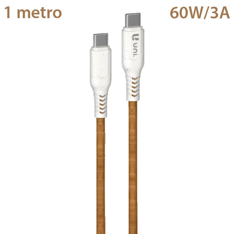 Cable Tipo C a Tipo C PD 60W 3A Biodegradable