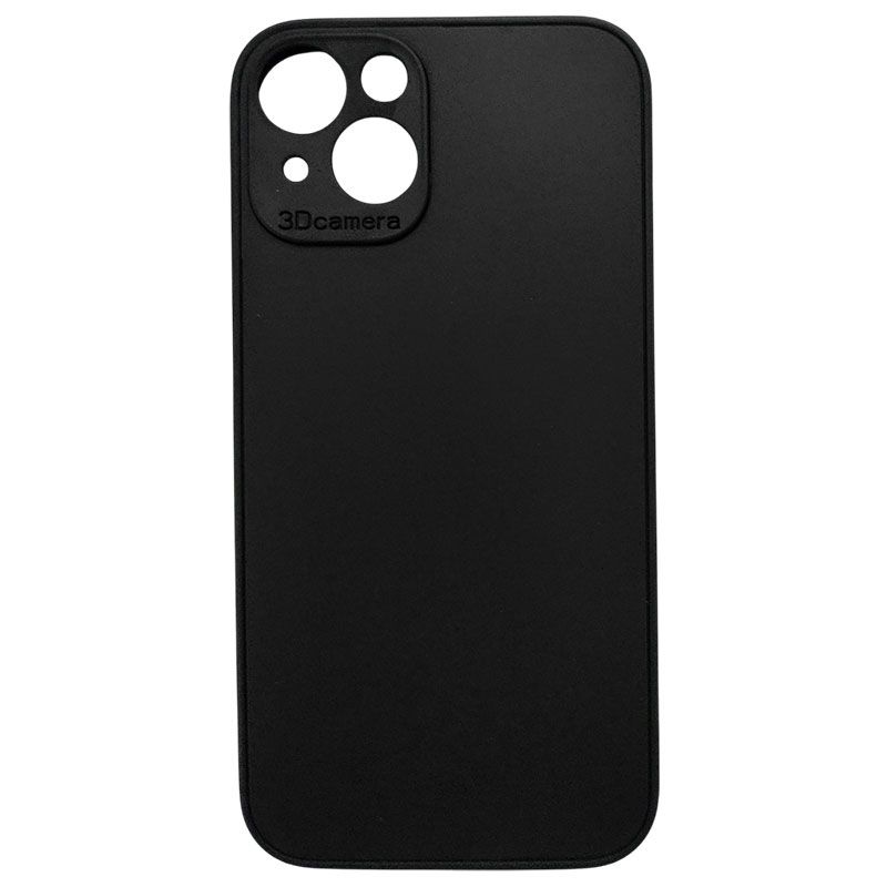 Funda negra para iPhone 13 de silicona