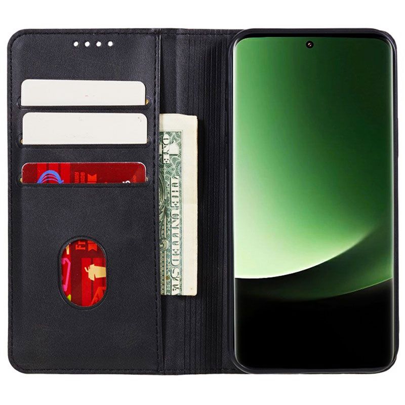 Funda tipo cartera para Xiaomi Redmi Note 14 Pro 5G Negro
