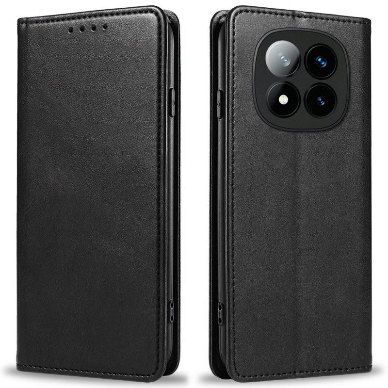 Funda tipo cartera para Xiaomi Redmi Note 14 Pro 5G Negro
