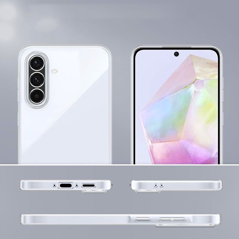 Funda transparente para Samsung Galaxy A36 5G de silicona