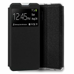 Funda con Tapa y Ventana para Samsung Galaxy S25 Ultra Negro