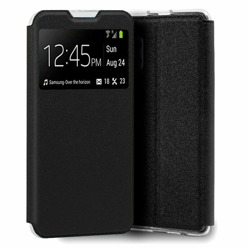 Funda con Tapa y Ventana para Samsung Galaxy S25 Ultra Negro