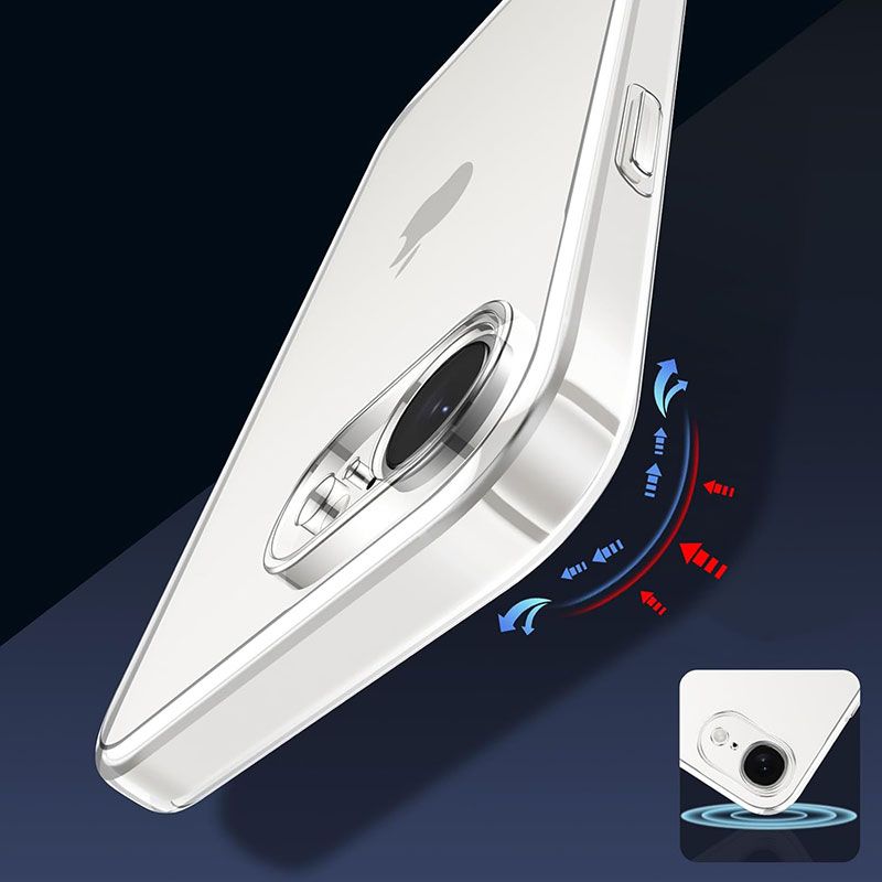 Funda transparente para iPhone 16e de Silicona