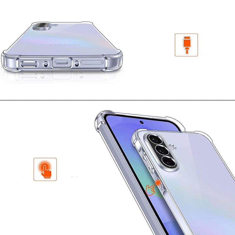 Funda con esquinas reforzadas para Samsung Galaxy S24 / S25