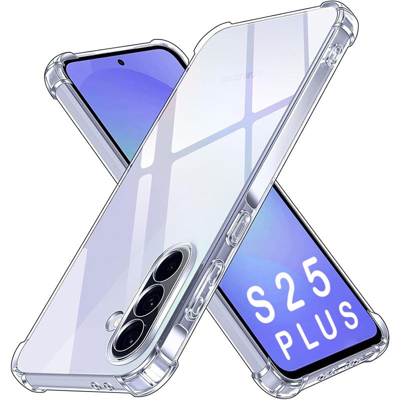 Funda con esquinas reforzadas para Samsung Galaxy S24 Plus / S25 Plus