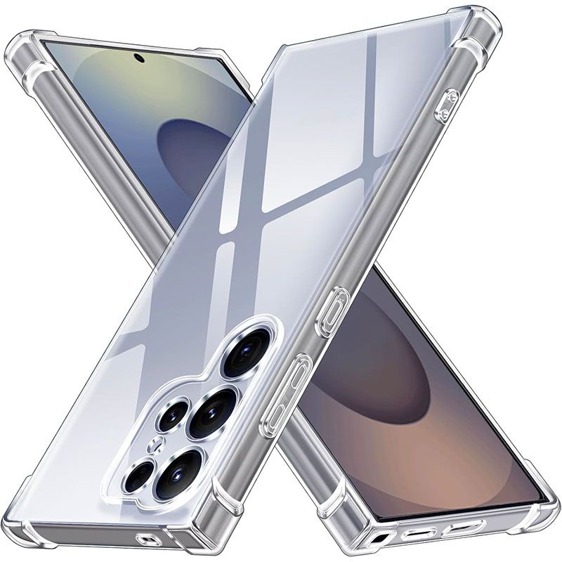 Funda con esquinas reforzadas para Samsung Galaxy S25 Ultra