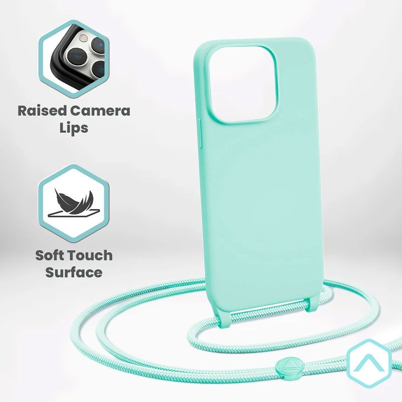 Funda Colgante para Samsung Galaxy A16 Verde Menta