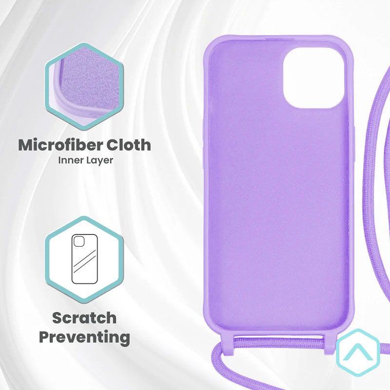 Funda Colgante para Samsung Galaxy A16 Lila