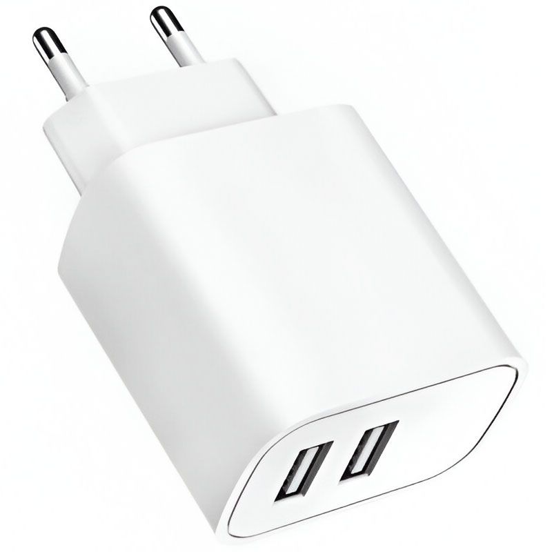 Cargador 2 USB 18W 3.1A Carga Rápida