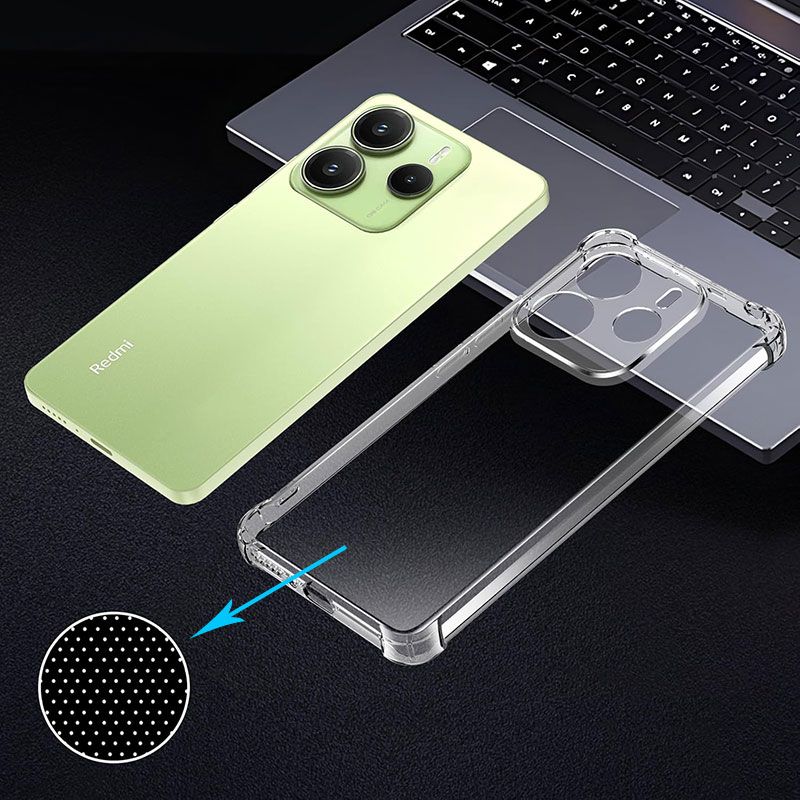 Funda con esquinas reforzadas para Xiaomi Redmi Note 14 (4G)