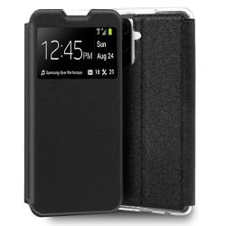 Funda con Tapa y Ventana para Samsung Galaxy A36 5G negro