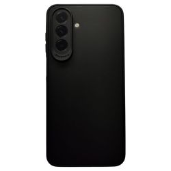 Funda negra para Samsung Galaxy A26 5G de silicona