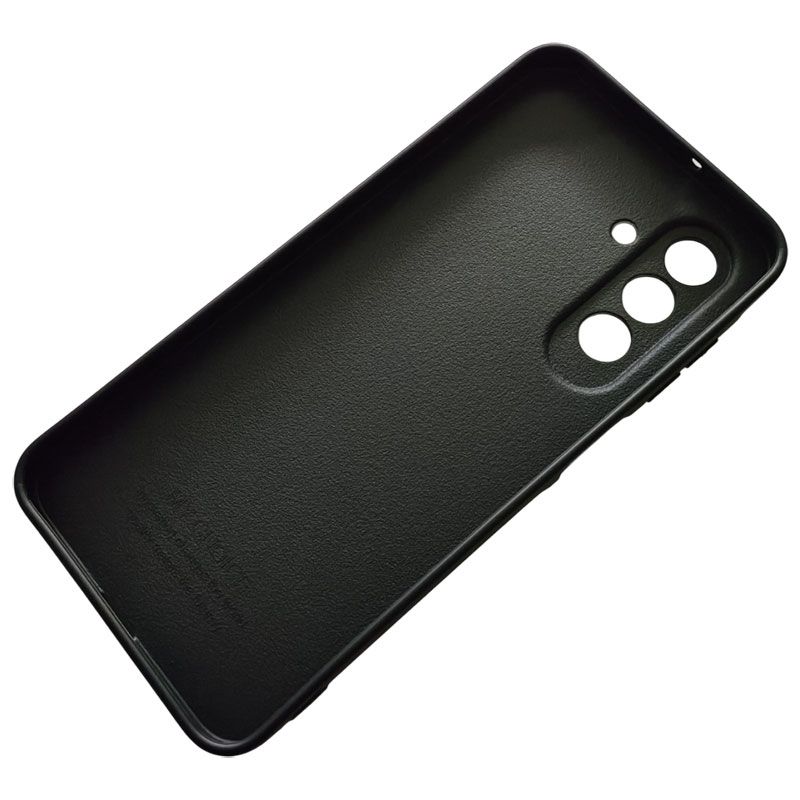 Funda negra para Samsung Galaxy A26 5G de silicona