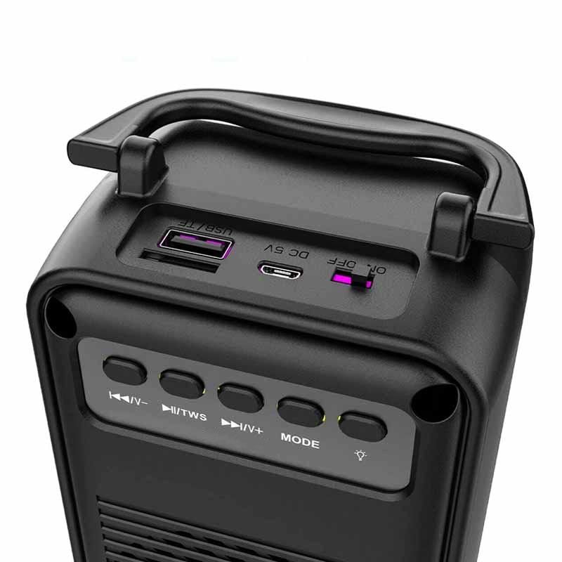 Altavoz Bluetooth LED TWS WF4073