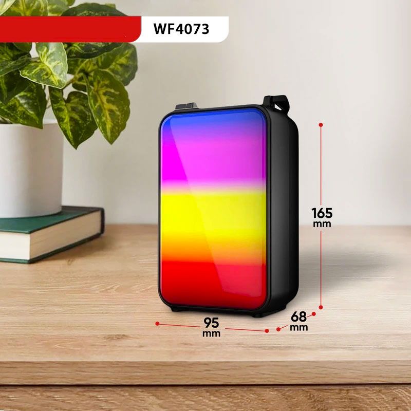Altavoz Bluetooth LED TWS WF4073