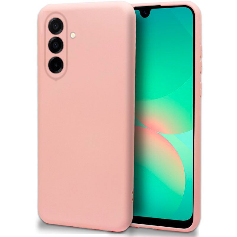 Funda de silicona suave para Samsung Galaxy A26 5G Rosa