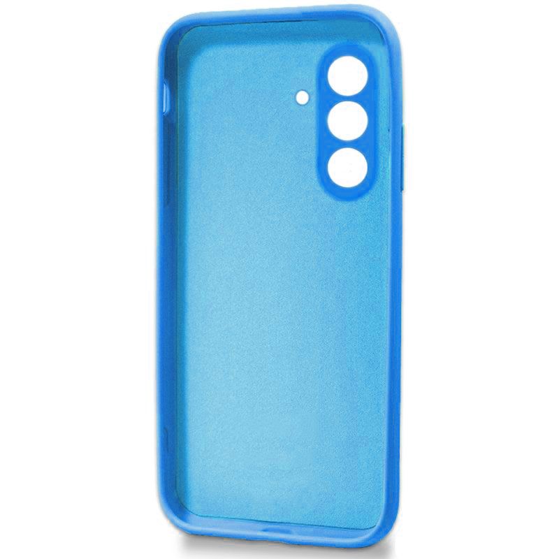 Funda de silicona suave para Samsung Galaxy A26 5G Azul