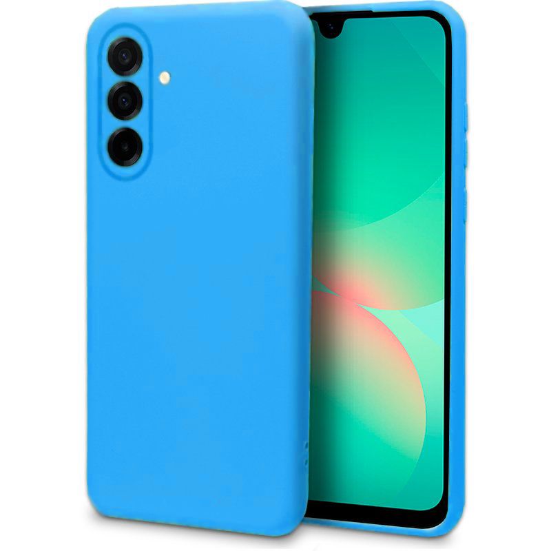 Funda de silicona suave para Samsung Galaxy A26 5G Azul