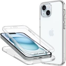 Funda Doble Cara Completa 360 para iPhone 15 Plus