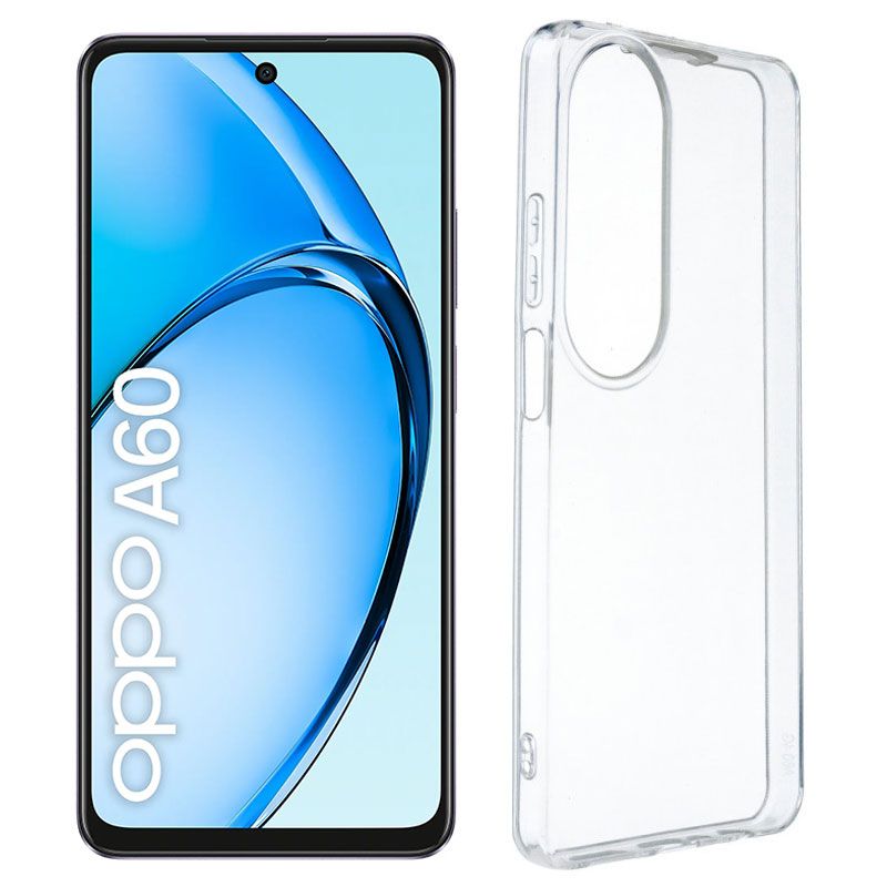 Funda transparente para Oppo A60 (4G) de Silicona
