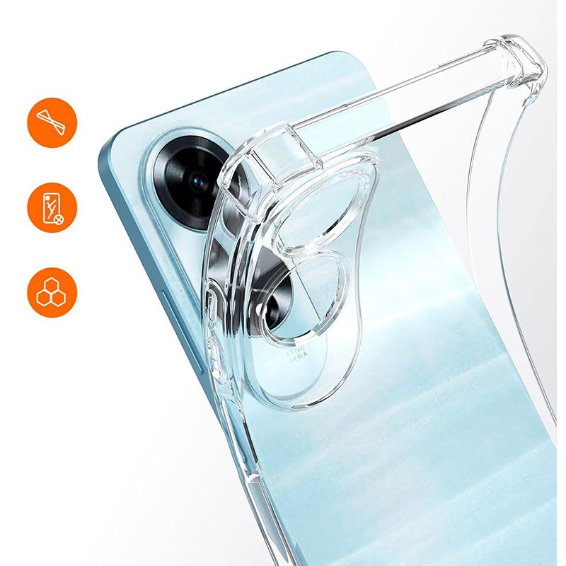 Funda con esquinas reforzadas para Oppo A60 (4G)