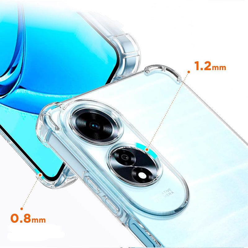 Funda con esquinas reforzadas para Oppo A60 (4G)