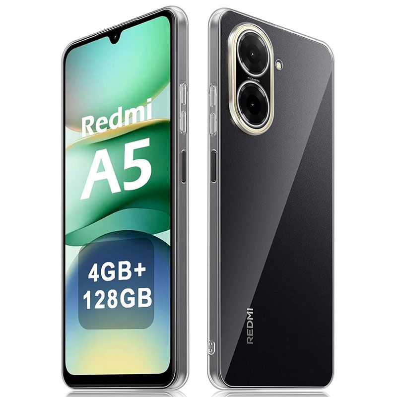 Funda transparente para Xiaomi Redmi A5 de silicona