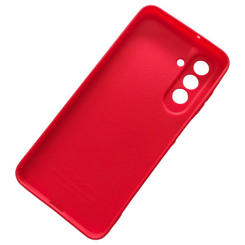Funda roja para Samsung Galaxy A26 5G de silicona