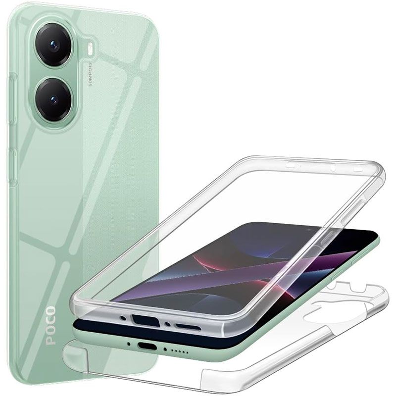Funda Doble Cara Completa 360 para Poco X7 Pro 5G