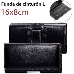 Funda de cinturón para móvil universal L 16x8cm