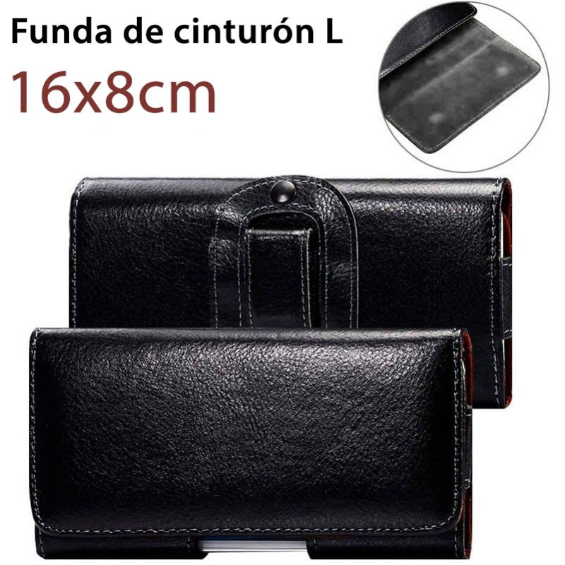 Funda de cinturón para móvil universal L 16x8cm